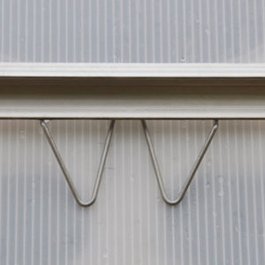 Weatherboard Wedge for Narrow Walkway